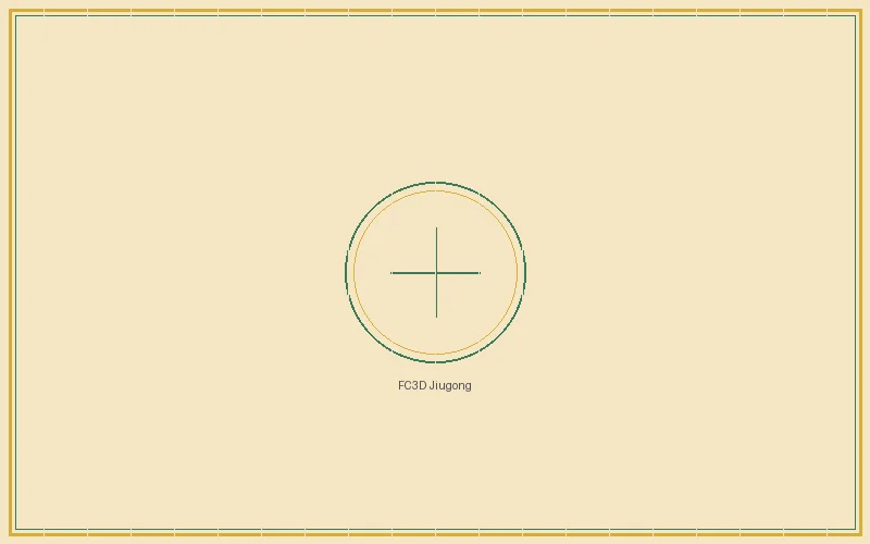 天空彩票 福彩3d九宫格数字分布与飞星轨迹图